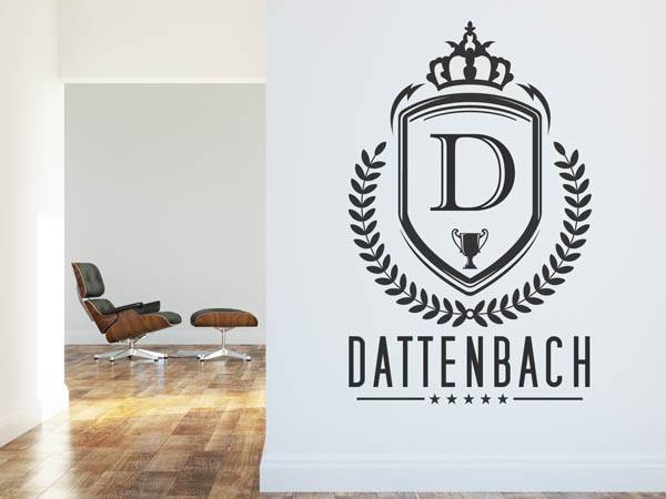 Wandtattoo Dattenbach Wappen