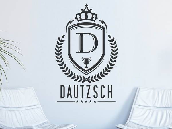 Wandtattoo Dautzsch Wappen