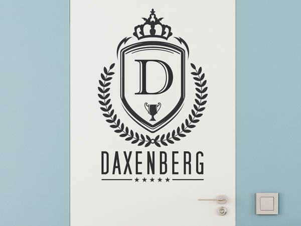 Wandtattoo Daxenberg Wappen