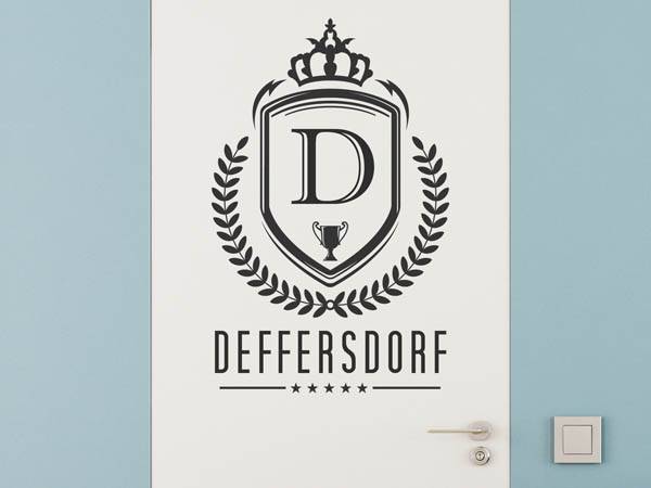 Wandtattoo Deffersdorf Wappen