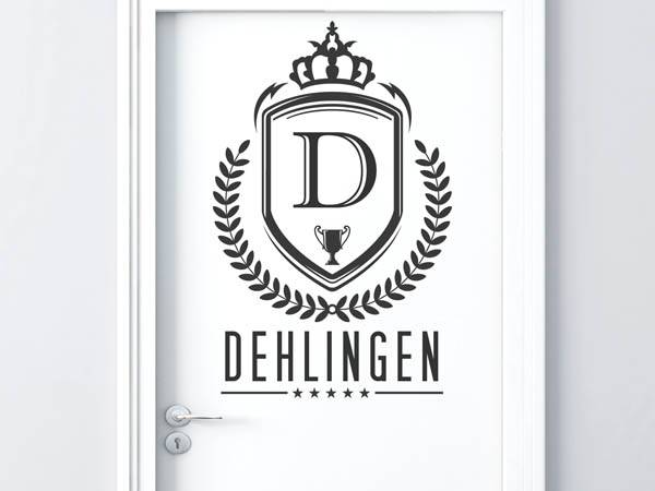 Wandtattoo Dehlingen Wappen