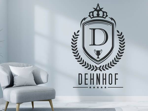 Wandtattoo Dehnhof Wappen