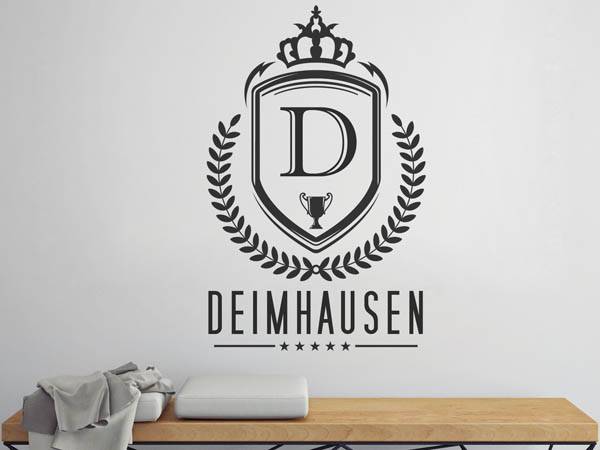Wandtattoo Deimhausen Wappen