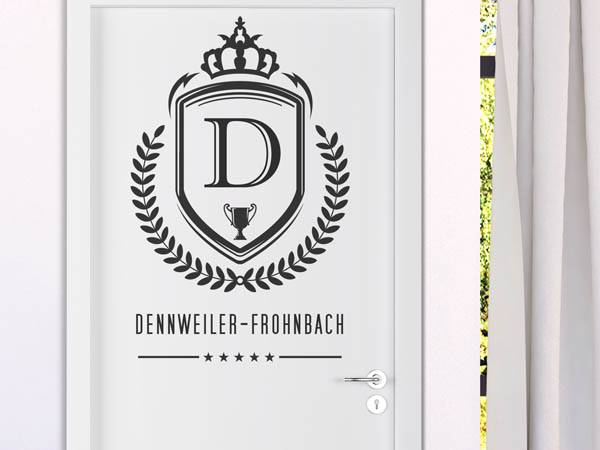 Wandtattoo Dennweiler-Frohnbach Wappen