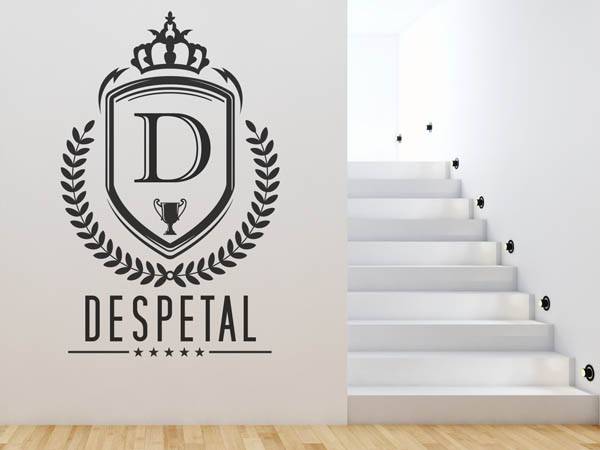 Wandtattoo Despetal Wappen