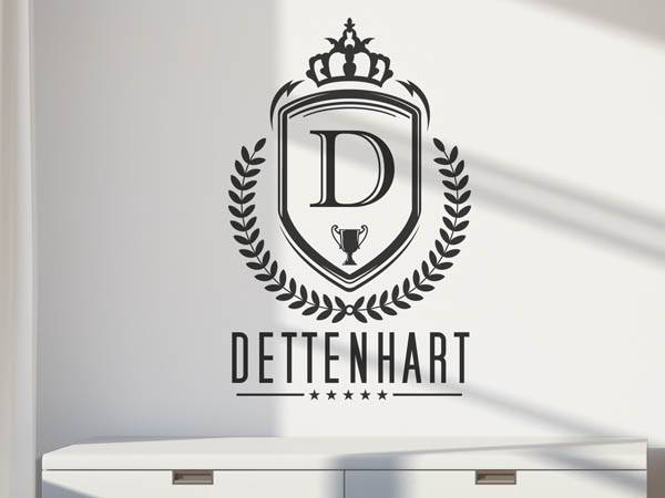 Wandtattoo Dettenhart Wappen