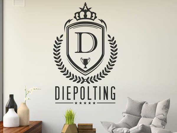 Wandtattoo Diepolting Wappen