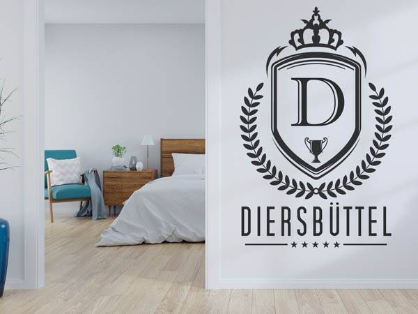 Wandtattoo Diersbüttel Wappen
