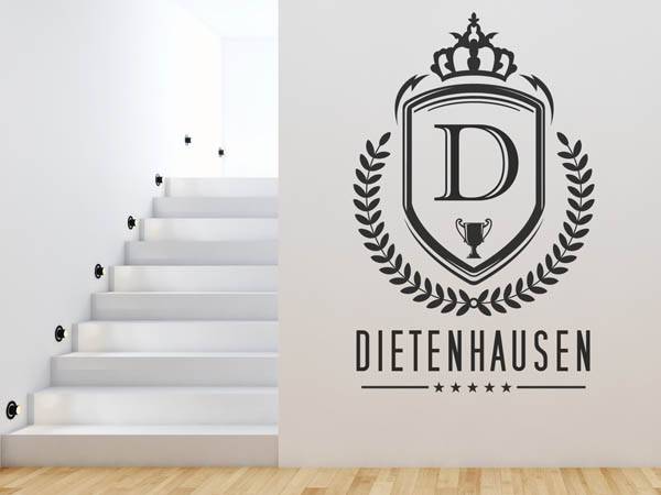 Wandtattoo Dietenhausen Wappen