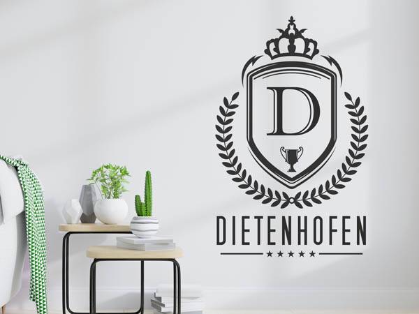 Wandtattoo Dietenhofen Wappen