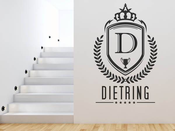 Wandtattoo Dietring Wappen