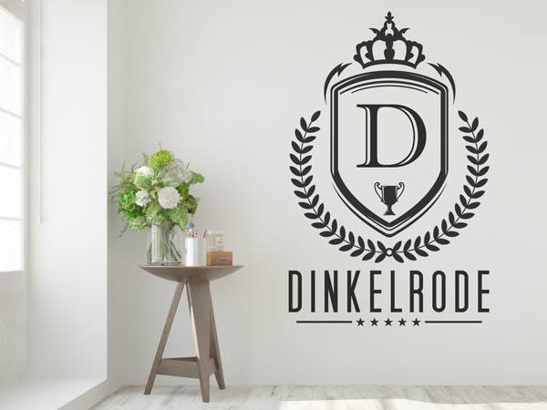 Wandtattoo Dinkelrode Wappen