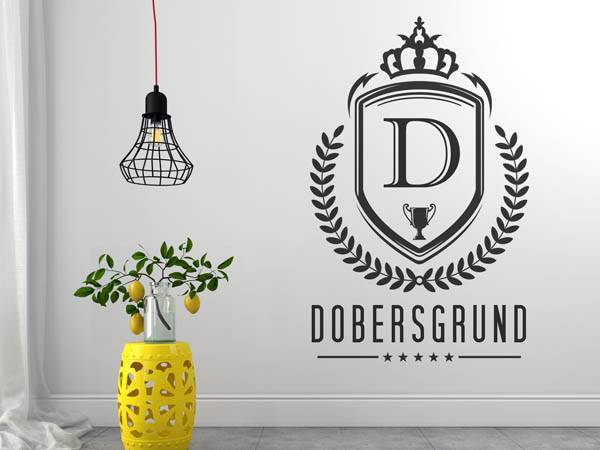 Wandtattoo Dobersgrund Wappen