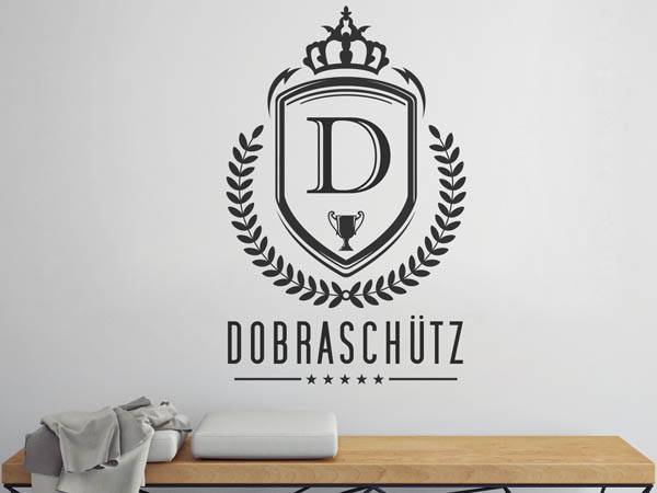 Wandtattoo Dobraschütz Wappen