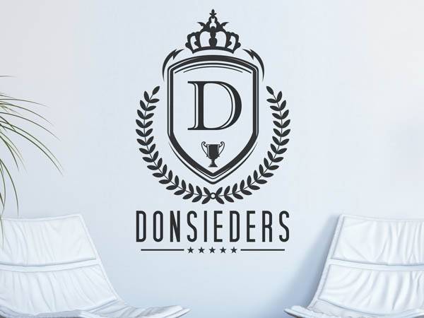 Wandtattoo Donsieders Wappen
