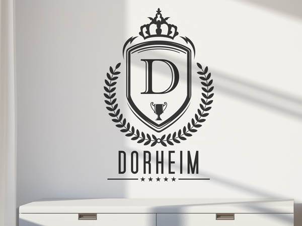 Wandtattoo Dorheim Wappen