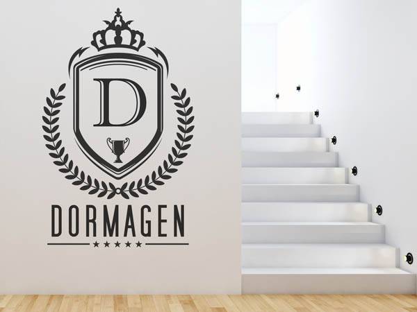 Wandtattoo Dormagen Wappen