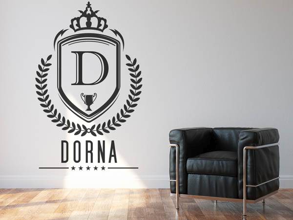 Wandtattoo Dorna Wappen