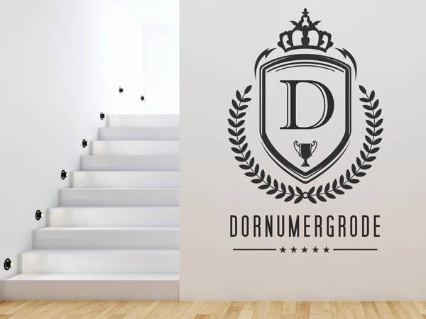 Wandtattoo Dornumergrode Wappen