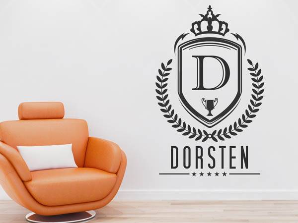 Wandtattoo Dorsten Wappen