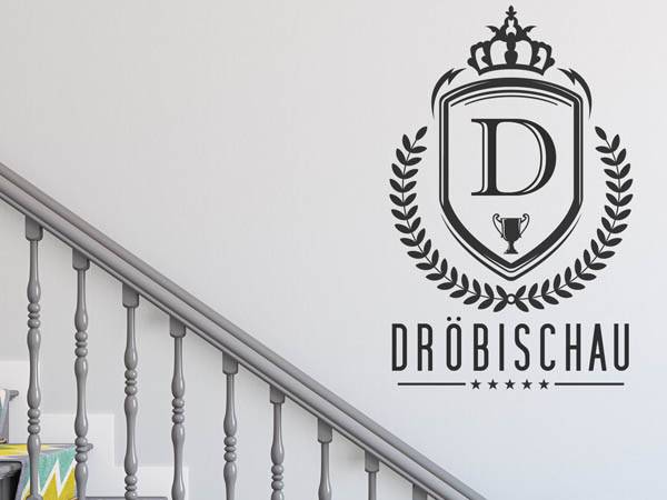 Wandtattoo Dröbischau Wappen