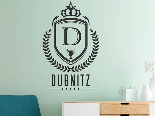 Wandtattoo Dubnitz Wappen