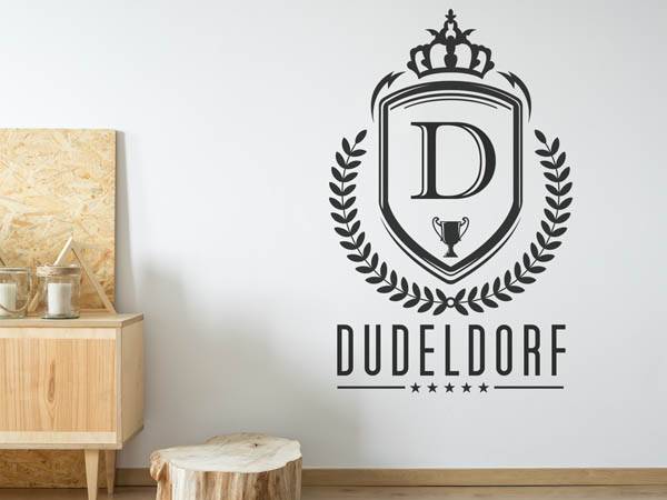 Wandtattoo Dudeldorf Wappen