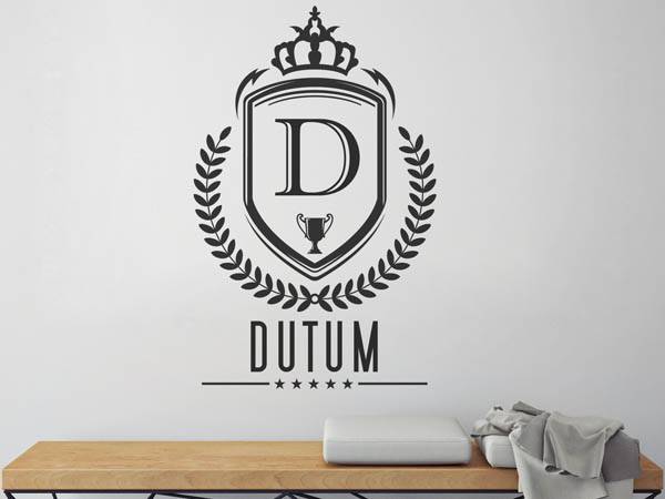 Wandtattoo Dutum Wappen