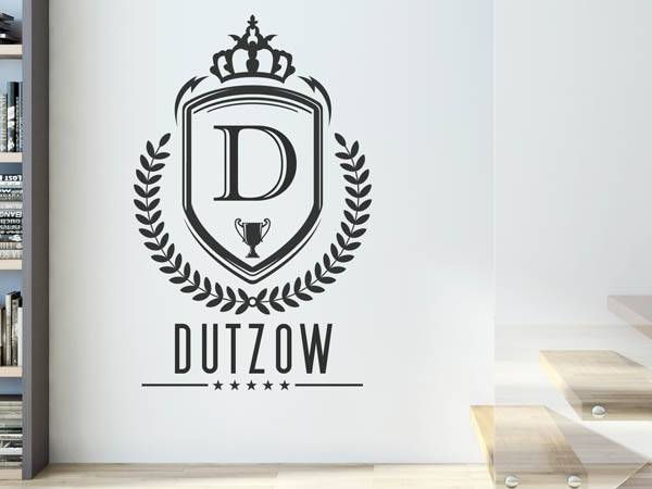 Wandtattoo Dutzow Wappen