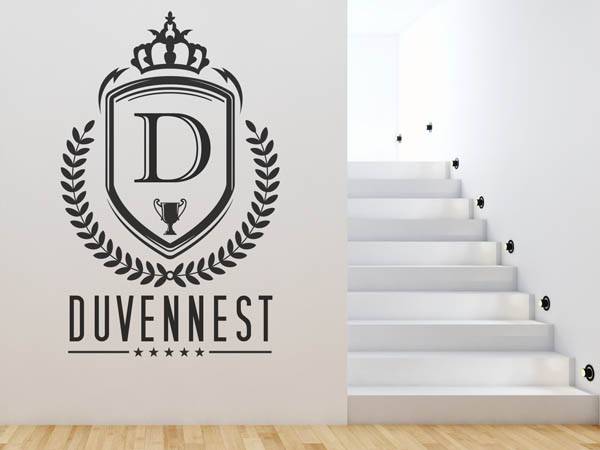 Wandtattoo Duvennest Wappen