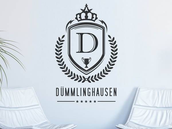 Wandtattoo Dümmlinghausen Wappen