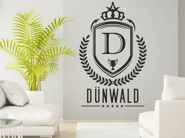 Wandtattoo Dünwald Wappen