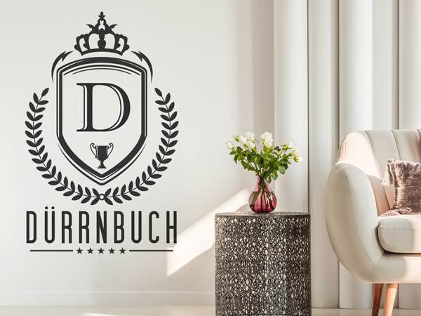 Wandtattoo Dürrnbuch Wappen