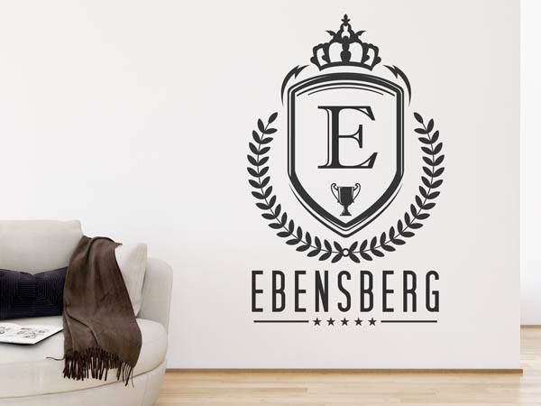 Wandtattoo Ebensberg Wappen