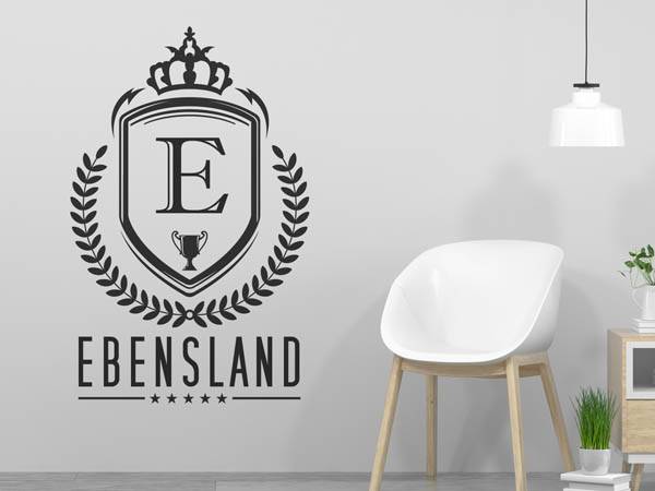 Wandtattoo Ebensland Wappen