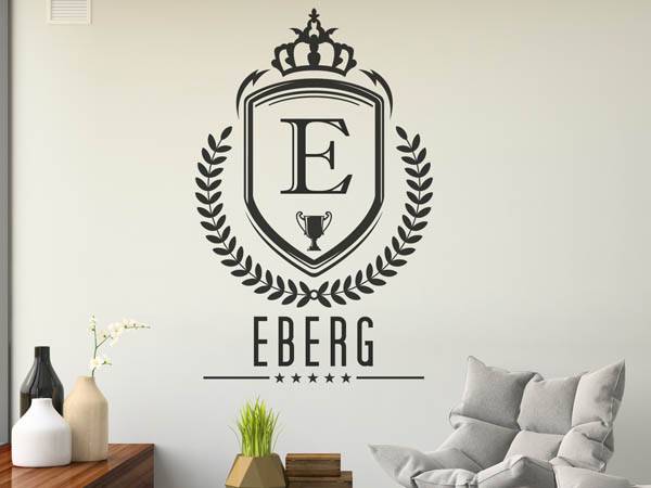 Wandtattoo Eberg Wappen