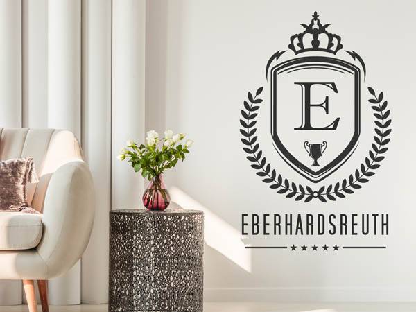 Wandtattoo Eberhardsreuth Wappen