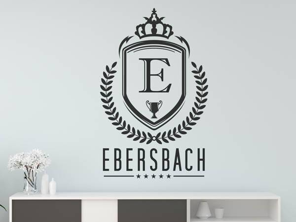 Wandtattoo Ebersbach Wappen