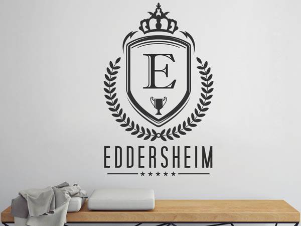 Wandtattoo Eddersheim Wappen