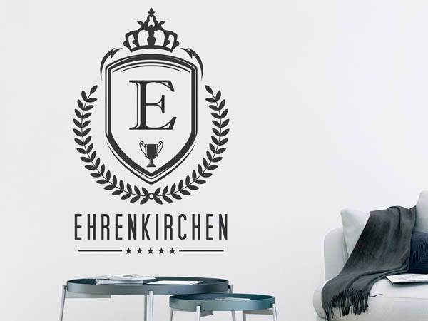Wandtattoo Ehrenkirchen Wappen
