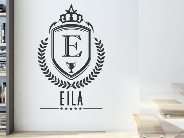 Wandtattoo Eila Wappen