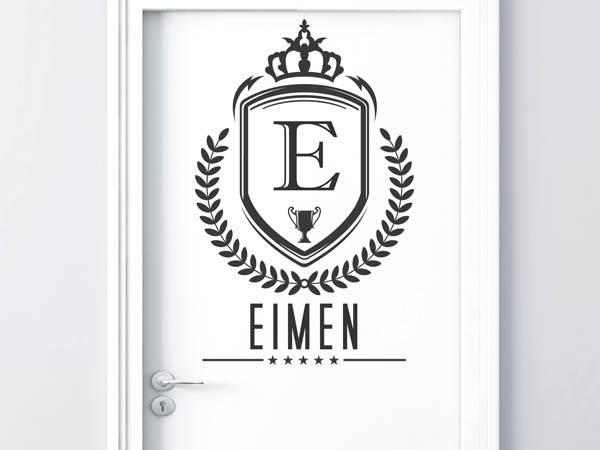 Wandtattoo Eimen Wappen