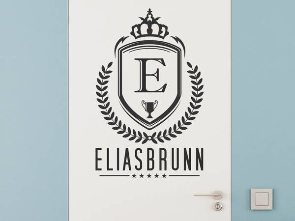 Wandtattoo Eliasbrunn Wappen