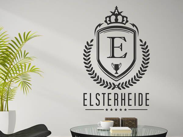 Wandtattoo Elsterheide Wappen