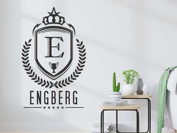 Wandtattoo Engberg Wappen