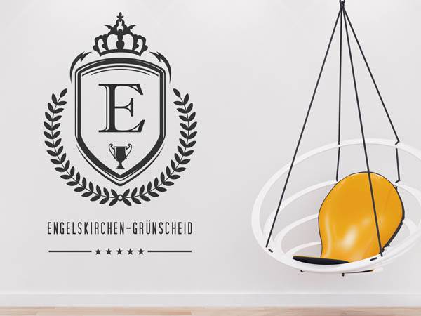 Wandtattoo Engelskirchen-Grünscheid Wappen