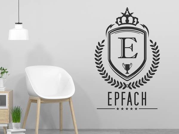 Wandtattoo Epfach Wappen