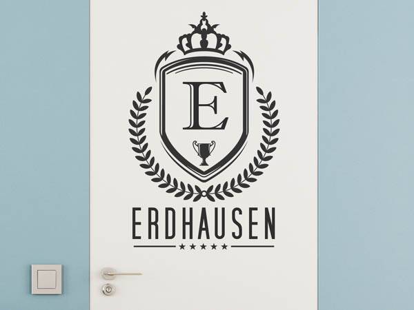 Wandtattoo Erdhausen Wappen