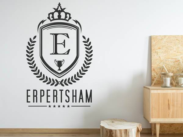Wandtattoo Erpertsham Wappen