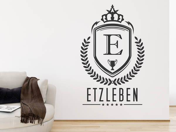 Wandtattoo Etzleben Wappen